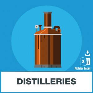 Adresses e-mails distilleries