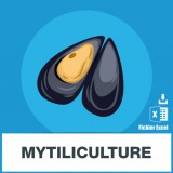 Base adresses e-mails mytiliculture