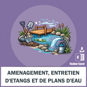 Adresses emails aménagement étangs