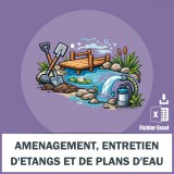 Adresses emails aménagement étangs