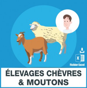 Emails elevage moutons et chevres