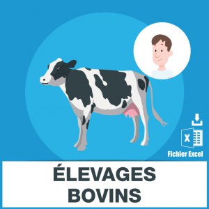 Adresses emails elevage bovins