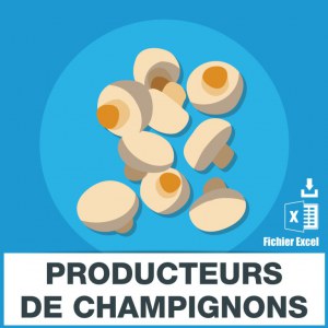 E-mails des producteurs de champignons