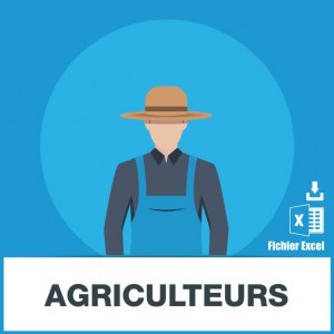Base d'adresses emails d'agriculteurs