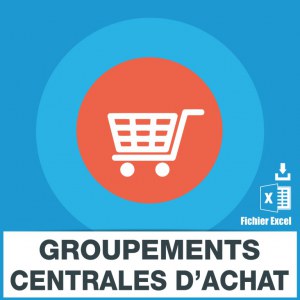 E-mails groupements centrales achat