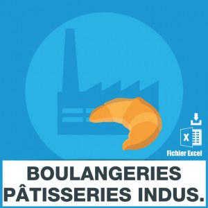 Emails boulangeries industrielles