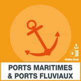 E-mails ports maritimes et fluviaux