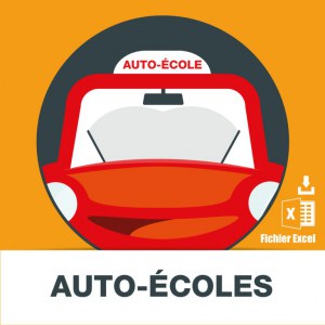 Base d'adresses emails d'auto-ecoles