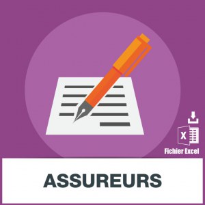 Base d'adresses emails d'assurances