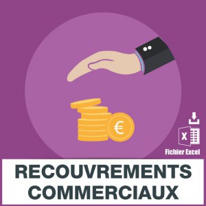 Adresses e-mails recouvrement commercial