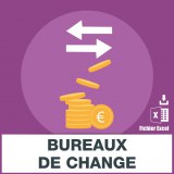 Adresses emails bureaux de change