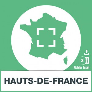 Base adresses emails Hauts-de-France