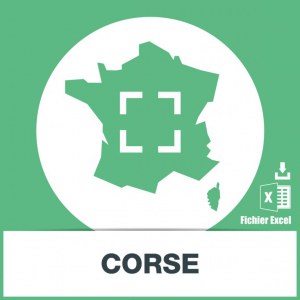 Base d'adresses emails de la Corse