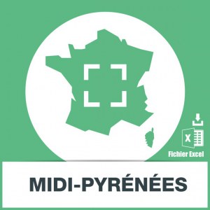 Adresses emails de Midi-Pyrénées