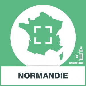 Base adresses emails Normandie
