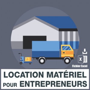 Emails location matériel pour entrepreneurs