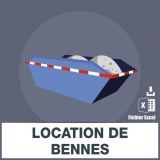 Emails location de bennes