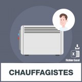 Base d'adresses emails de chauffagistes