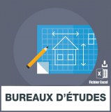 Adresses emails de bureaux études