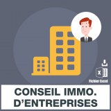 E-mails conseil immobilier d'entreprises