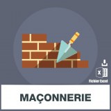 Base adresses emails maconnerie