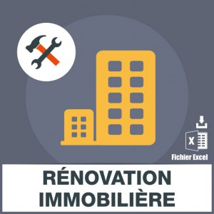 Emails de rénovation immobilière