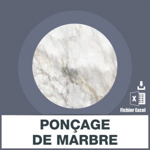 Adresses emails poncage de marbre