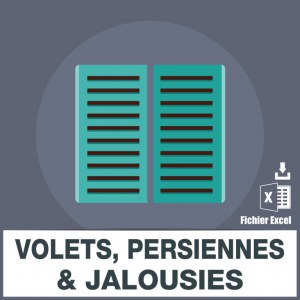 Adresses emails des volets persiennes et jalousies