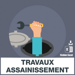 Emails de travaux d'assainissement