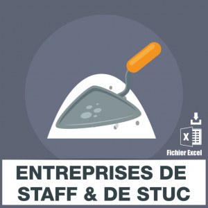 E-mails entreprises de staff stuc