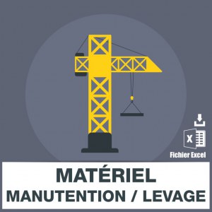 Emails matériel manutention et levage