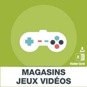 Adresse e-mail magasins jeux vidéo