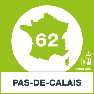 Base adresses e-mails Pas-de-Calais