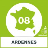 Base adresses e-mails Ardennes