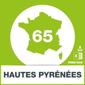 Base adresses e-mails Hautes-Pyrénées