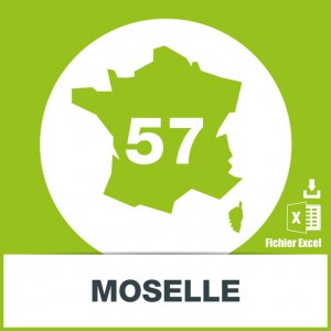 Base adresses emails Moselle