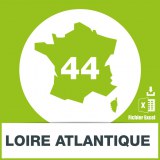 Base adresses emails Loire-Atlantique