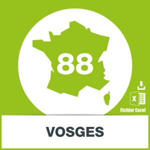 Base adresses e-mails Vosges