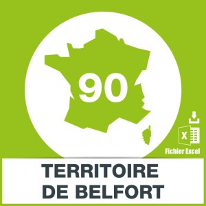 Base adresses e-mails Belfort