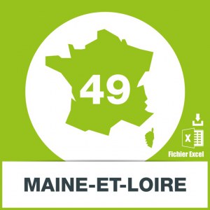Adresses e-mails Maine-et-Loire