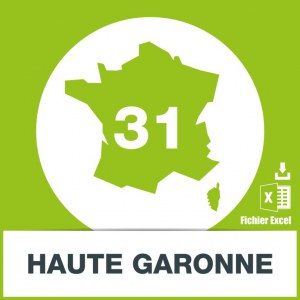 Base adresses emails Haute-Garonne