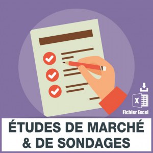 adresses e-mails etudes de marché sondages