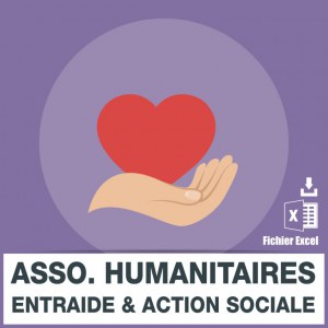 Emails des associations humanitaires