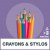 Base adresse e-mail crayons stylos