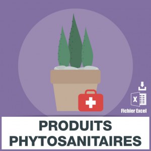 Emails des produits phytosanitaires