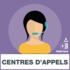 Adresses emails de centres d'appels