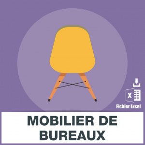 E-mails mobilier de bureaux