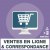 Emails de vente en ligne correspondance