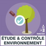 E-mail conseil étude contrôle environnement