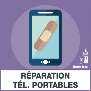 E-mails réparation téléphone portable